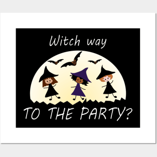 Witch Way to the Party? Posters and Art